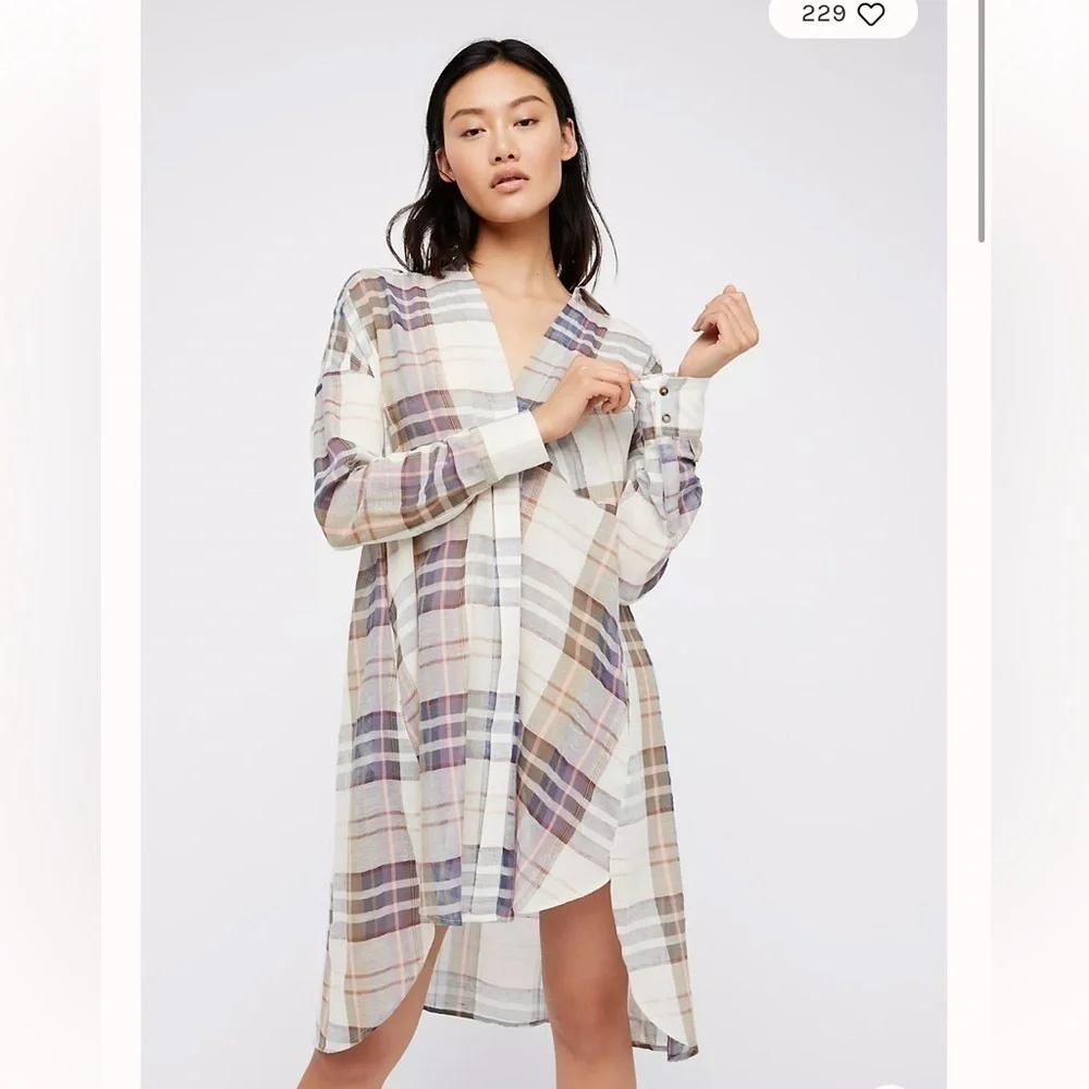 Free People Shirt Dress